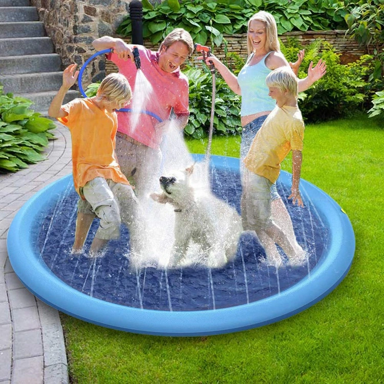 Factory Wholesale Summer Hot Sale Spray Pad Mat Sprinkler Portable Outdoor Garden Kids Water Splash Pad Pool