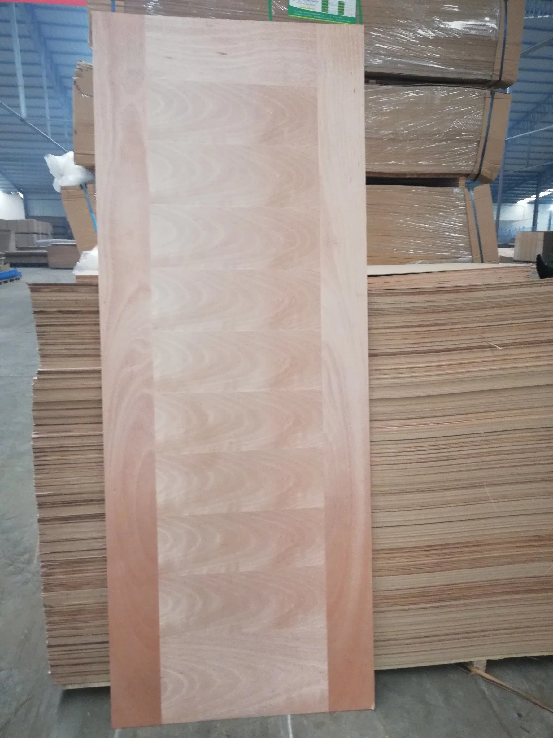 Factory-Okoume Door Skin Size Plywood 2150X700mm/750mm/850mm/1000mm