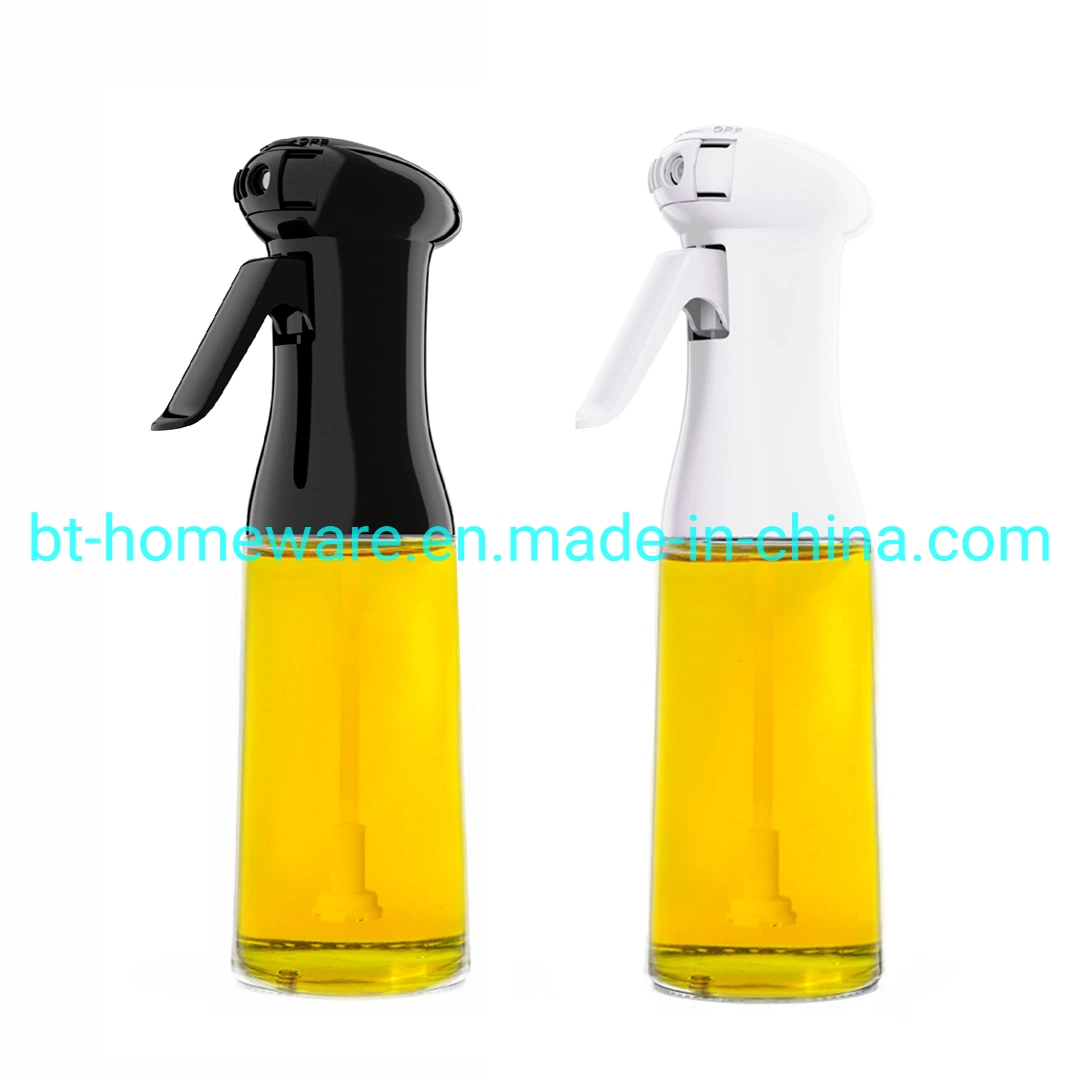 200ml Kitchen Oil Bottle Oil Dispenser Spray Bottle Barbecue Olive Cooking Baking Vinegar Mist Sprayer Kitchen BBQ Cookware Tools