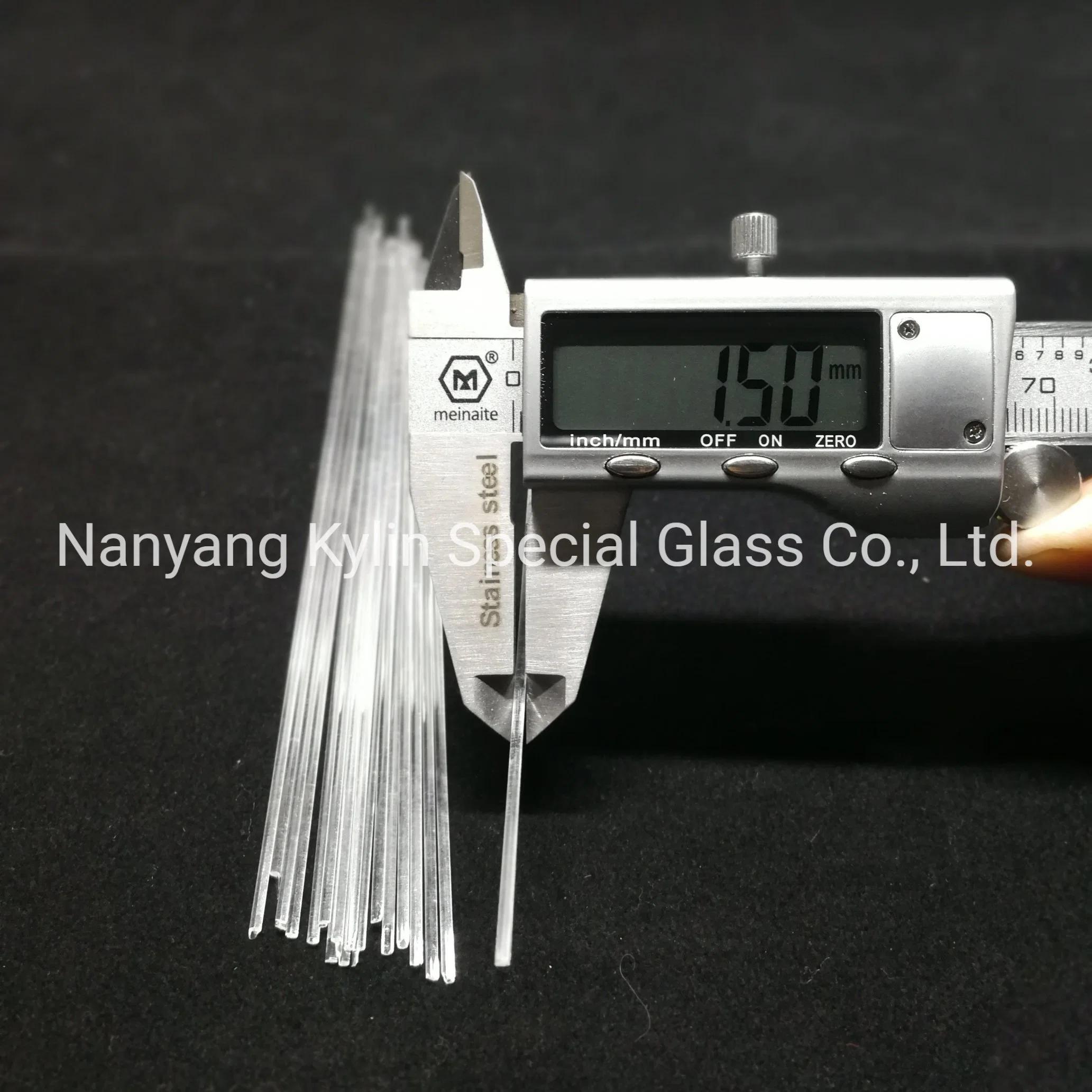 High Purity Polishing Clear Crystal Heated Stirring Glass Rod Quartz Glass Rods