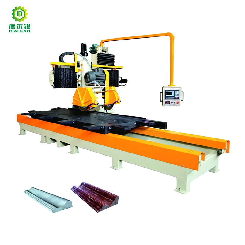 Dialead CNC Stone Profiling Cutting Machine for Architecture Decorative Curve Line