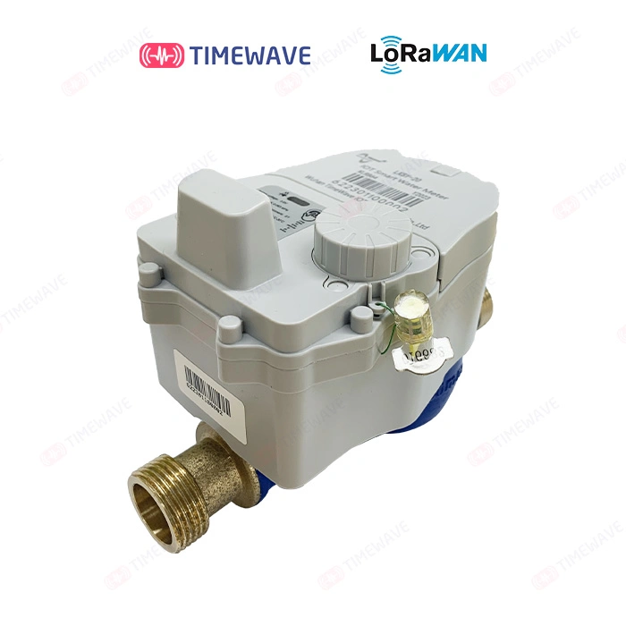 Smart Water Flow Meter with Prepaid Remote Control and Lora/Lorawan/4G, Cold/Hot Flowmeter, DN15/DN20/DN25