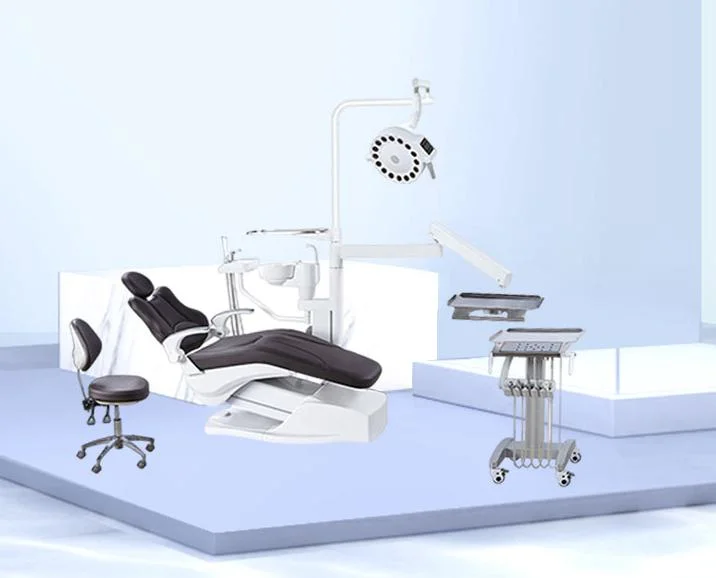 Luxus Dental Chair Dental Implant Chair Dental Chair Einheit mit CE