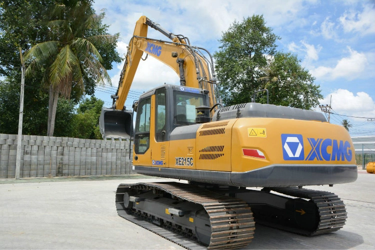 XCMG Factory Xe215c Chinese 20 Ton Hydraulic Crawler Excavator with Isuzu Engine for Sale