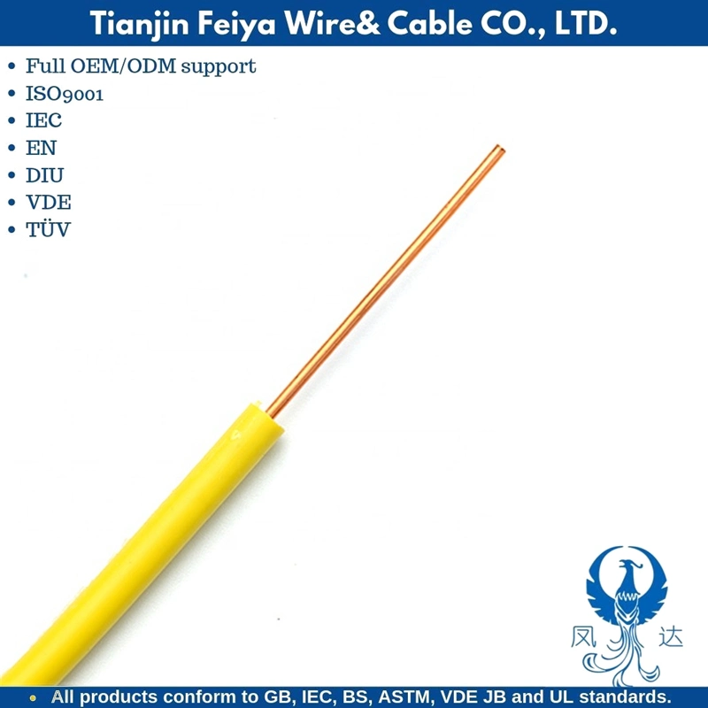 Nyy H07Z-R de Media Tensión baja/CEP/PVC Conductor de cobre recubierto de LSZH cable trenzado de cobre sólido de multi-core desnudo Cable eléctrico flexible BV de alambre y cable