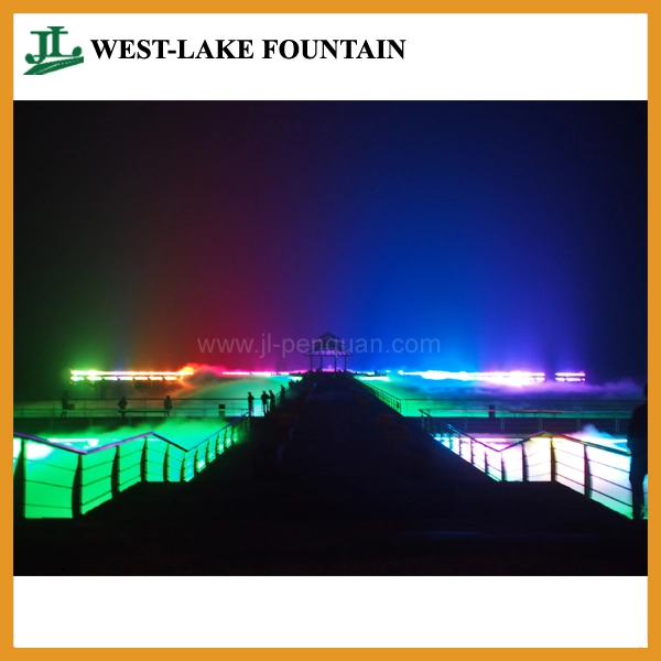 Hundreds of High Spray 170m Length Large Music Floating Lake Fountain