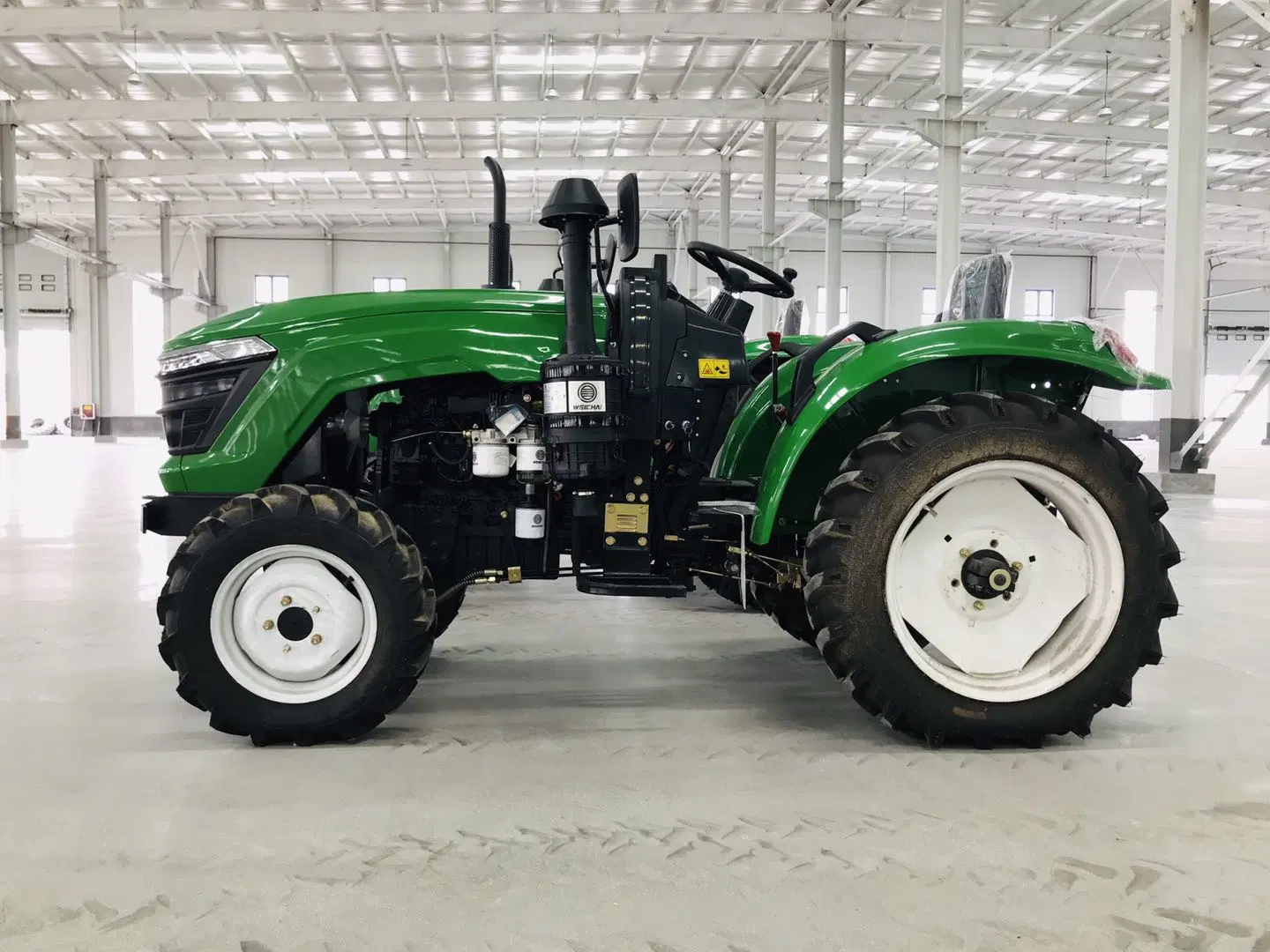 CE 45HP Farm Tractors with Power Tillers Agriculture Machine Like John Deere 4WD Wheel Mini Tractor with Rotary Cultivator Agricultural Machinery for Farm