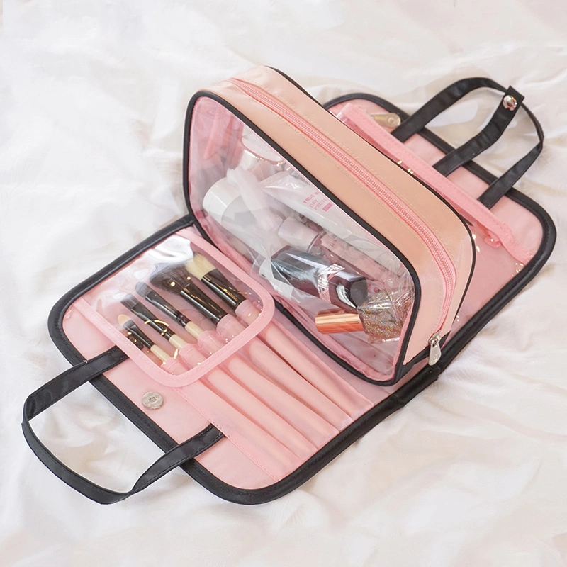 Large Capacity Waterproof Travel Multi-Function Portable Wash Makeup Toilet Bag