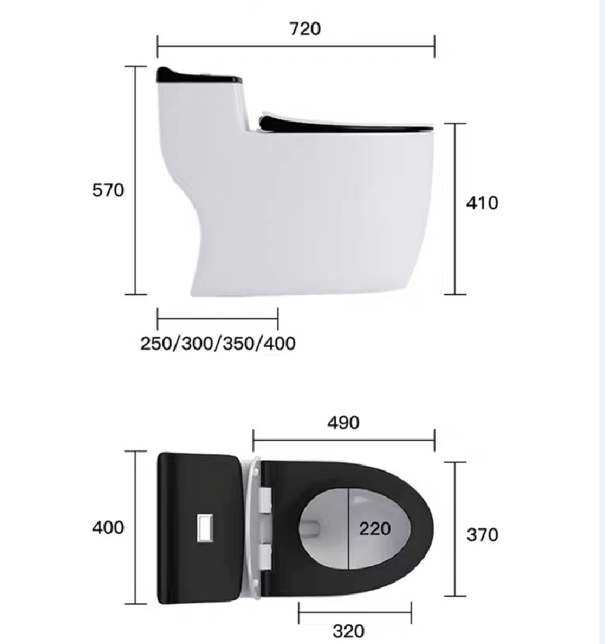 Sanitary Ware Bathroom Ceramic Wc One Piece Toilet Bowl From Chaozhou