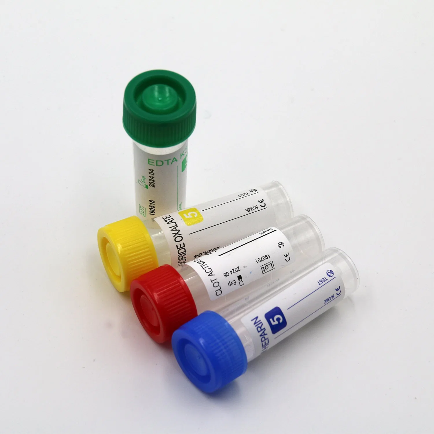 Disposable Non Vacuum Blood Collection Properties EDTA Tube
