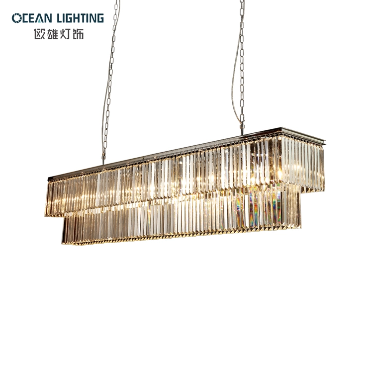 LED Indoor Lighting Pendant Lamp K9 Crystal Chandelier