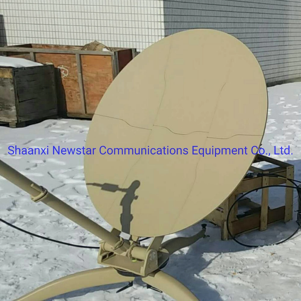 1.2 Meter Ka Band Manual Portable Satellite Dish Antenna