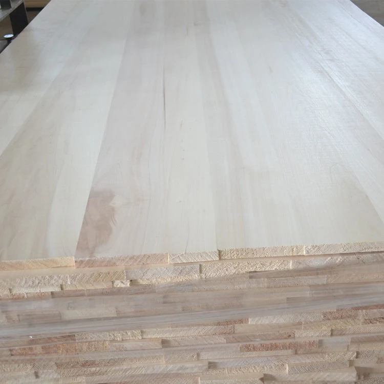 Precio de fábrica Paneles de álamo Tablero de Madera sólida Medidor cúbico Precio Madera Chopo