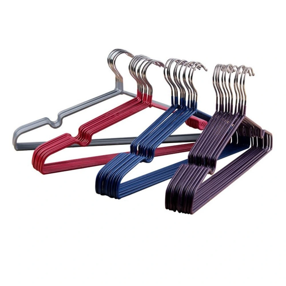 Laundries Store or Hotel Single Use Galvanized Silver Wire Hangers