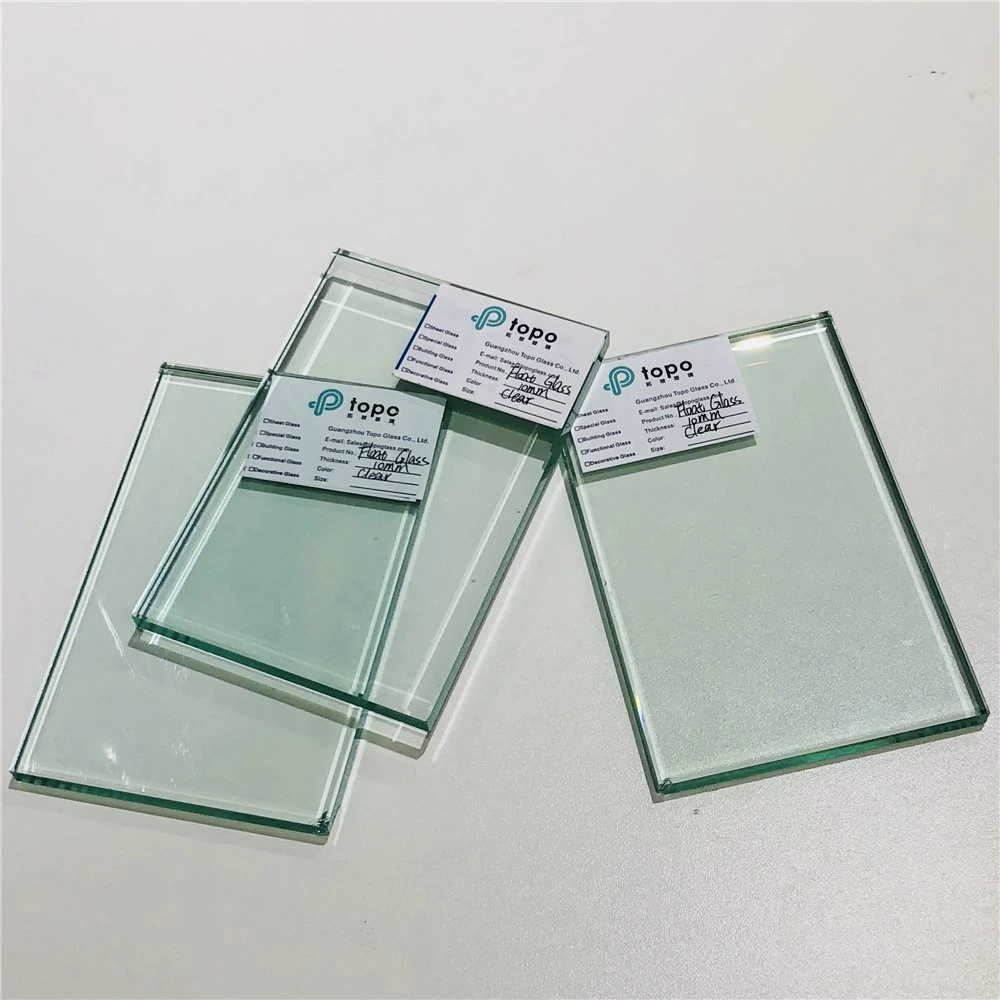 3mm Strong Optical Perforance Clear Flaot Glass for Bathroom Glass (W-TP)