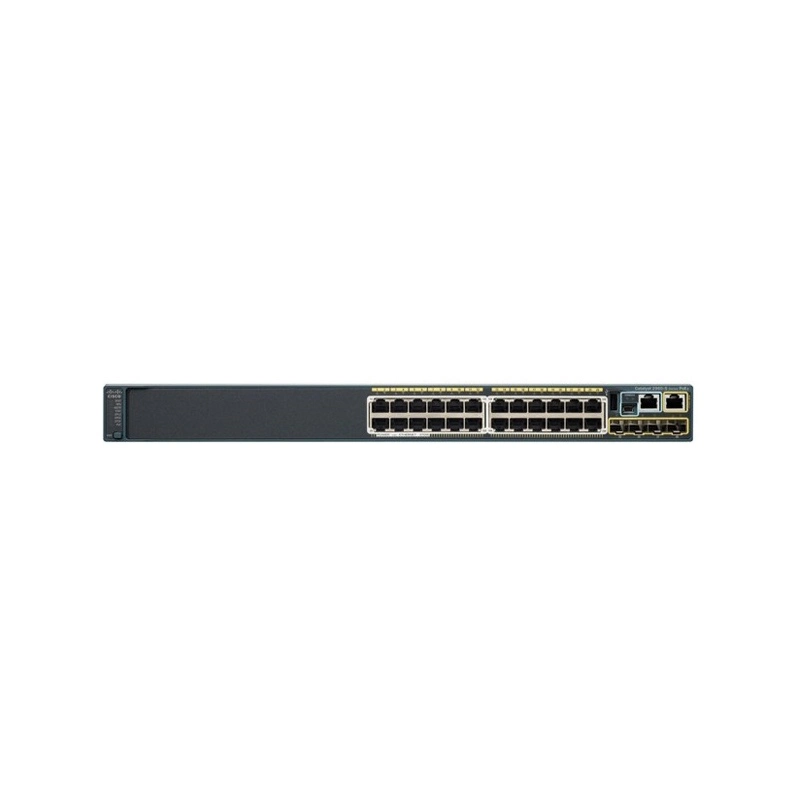 Cisco WS-C2960S-24PS-L сетевого оборудования Catalyst 2960S 24 GigE PoE 370Вт, 4 X SFP LAN Base