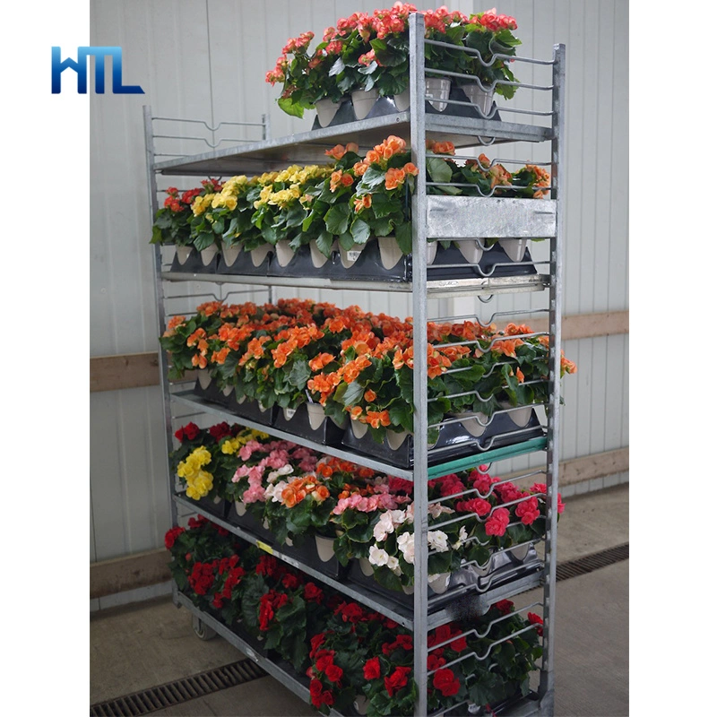 High quality/High cost performance Garden Center Farm Greenhouse Plant Transport Flower Trolley