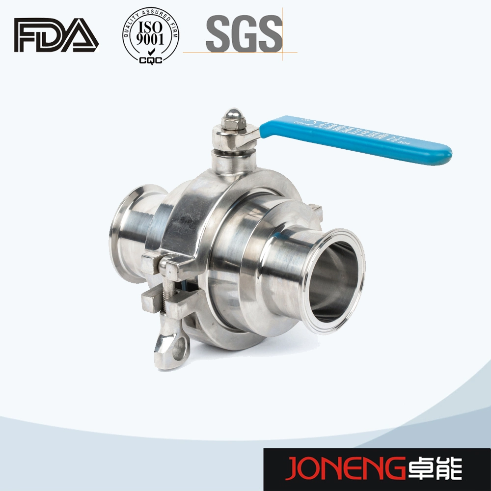 Stainless Steel Sanitary Sanitaire Pneumatic Butterfly/Diaphragm/Safety Relief/Non Return/Check/Angle Seat/Ball Control Valve (JN-BV1001)