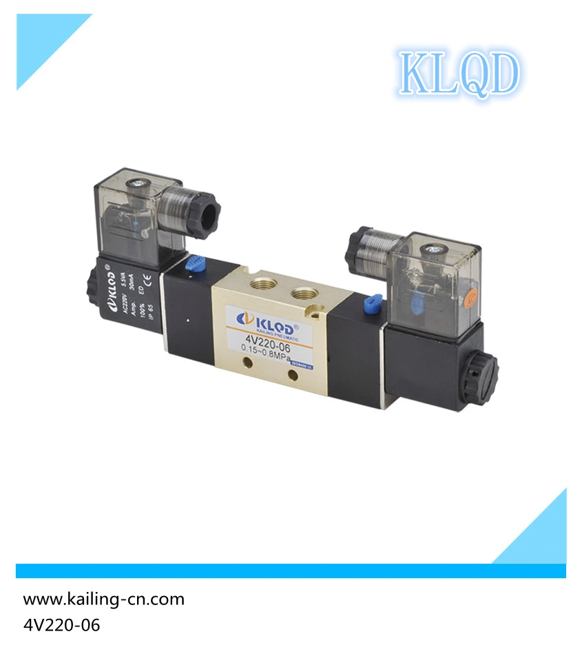 La serie 4V300 de 4V320-10 distribuidora 5/2/08 AC110V de la válvula de solenoide