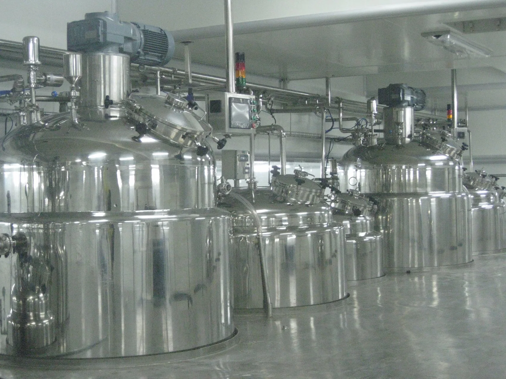 Stainless Steel High Speed Vacuum Emulsifying Mixer