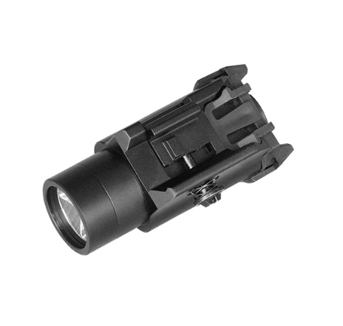 Perfect Tactical Multipurpose Helmet and Pistol Rifle Mountable Compact Strobe 450-800 Lumens LED Flashlight