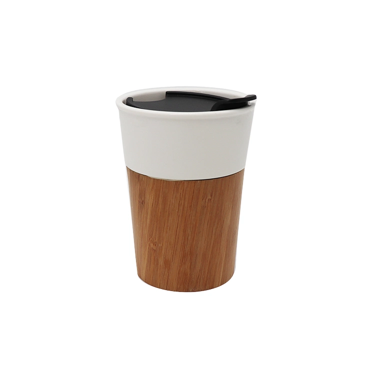 Wholesale/Supplier 16oz Fashion Elegant Reusable Bamboo Eco Travel Mug Bamboo Thermos