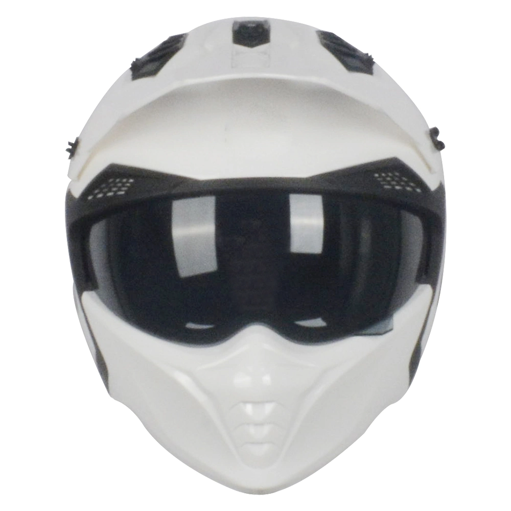 Combination Half Face off Road Full Face Solid Graphic ECE 22.06 Motorcycle Helmet