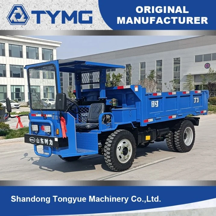 Durable 5-Ton Underground Mining Dump Truck with Strong Chassis