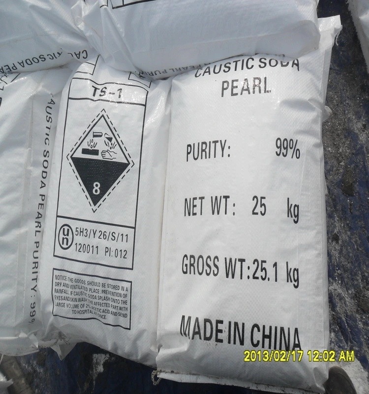 New Production Snow White Good Quality Alkali Naoh 99% Purity Caustic Soda