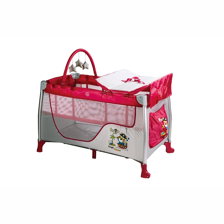 Preise Pack and Play Babywiege Schlafwagen, Neues Baby Produkt Eisen Babywiege Design