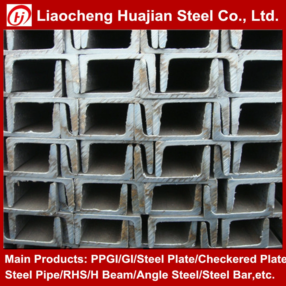 Ss400 Q235 Hot Rolled Construction Steel U Channel