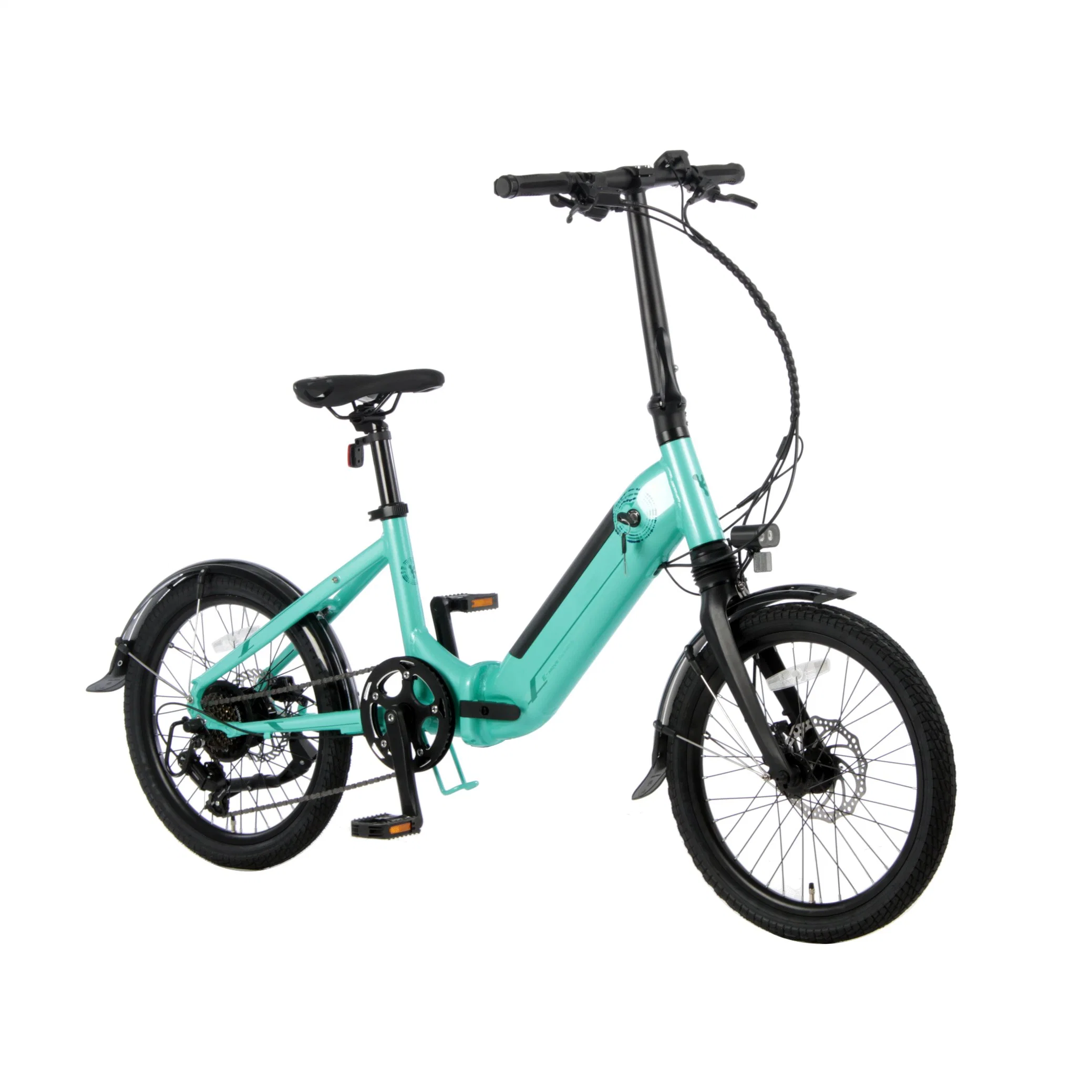 Сертификация CE Оптовая торговля велосипедом Ebike 250 Вт Hub Двигатель складной велосипед