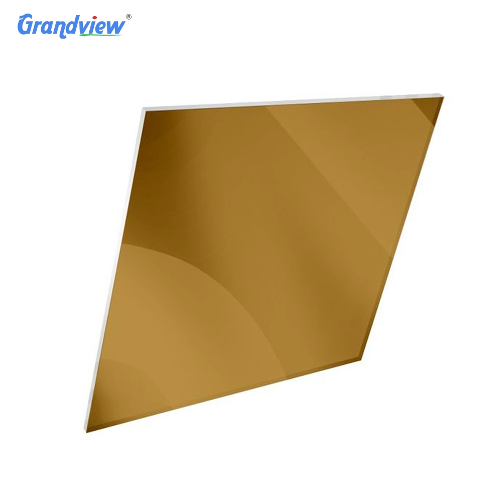 Silver/Gold flexible de plástico de color de espejo de lámina de acrílico