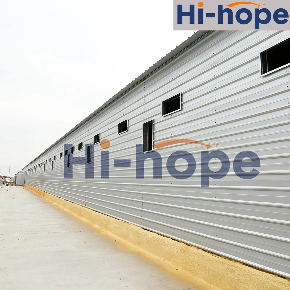 Environmental Control Prefab Chicken Farm Construction Building for Poultry House