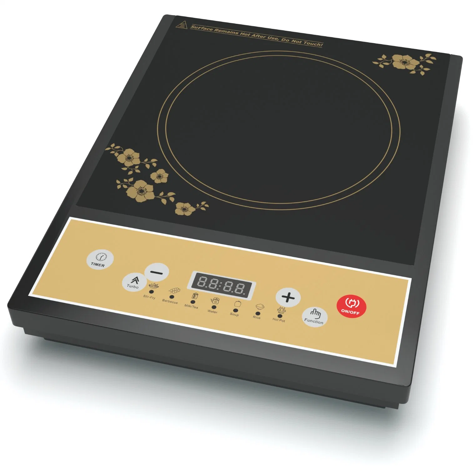 CB CE LVD EMC RoHS ERP Certificate Hot Sale Europe Induction Cooker 2000W with Good Price