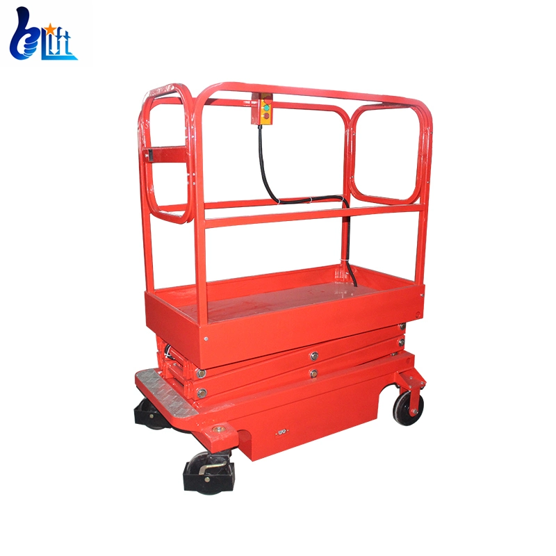 3m 4m Store Use Full-Electric Mini Scissor Hydraulic Lift