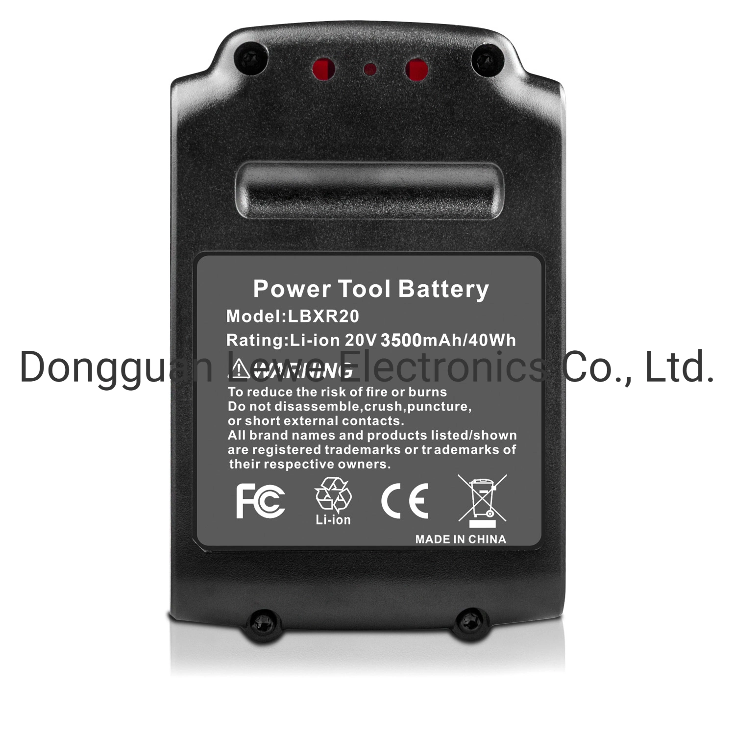 Replacement Li-ion Battery for Decker Lbxr20 20V 3500mAh Cordless Tools Power Pack