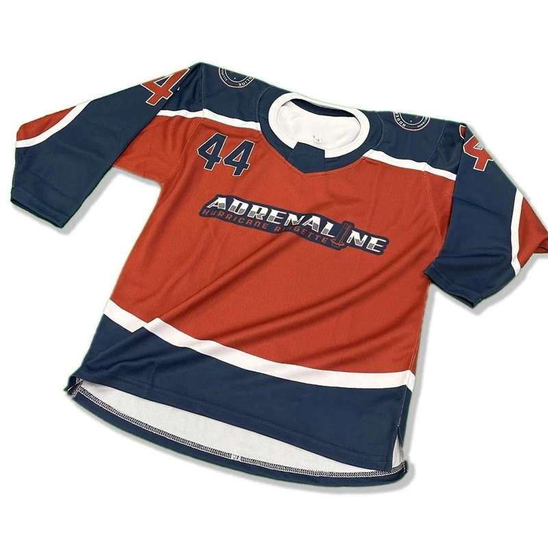 2023 Nueva Temporada de desgaste de la calle personalizada ropa de sublimación de Hockey de poliéster Jersey