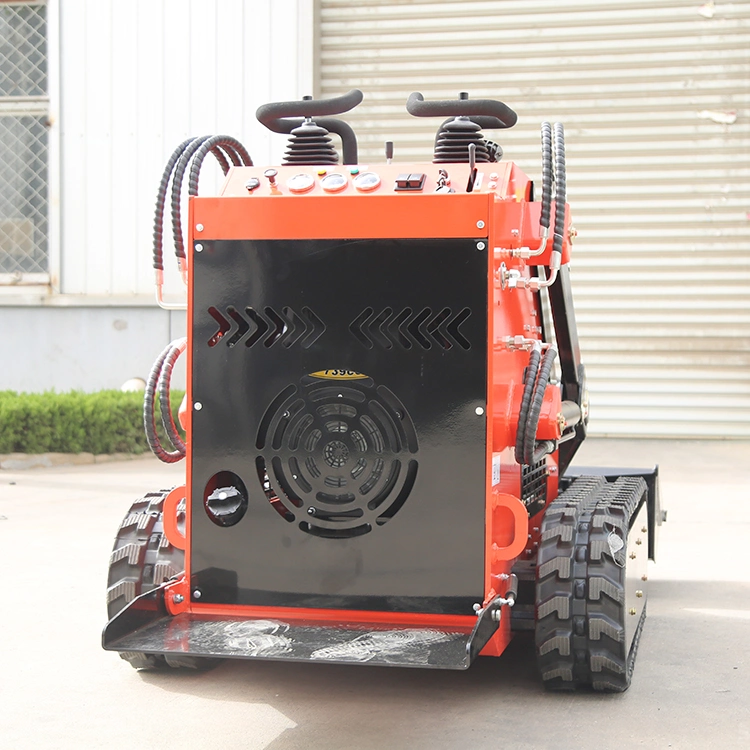 Hot Sale Official Wheel Type Skid Steer Loader with Diesel Gasoline Engine