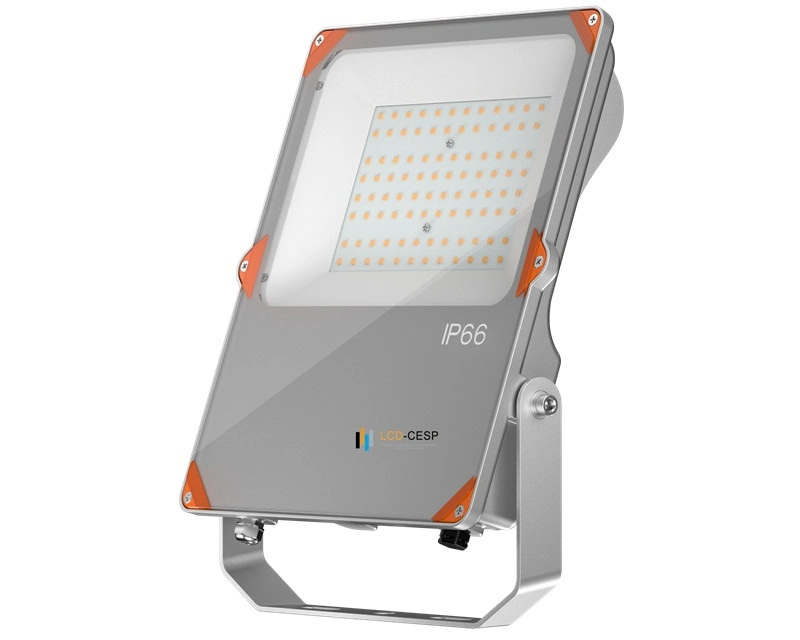 China LCD High Performance General Purpose LED Floodlight 150W Area Floodlight 4000K 100-277VAC or 12-24VDC Different Beam Angle 10deg 15deg 20deg 30deg 45deg