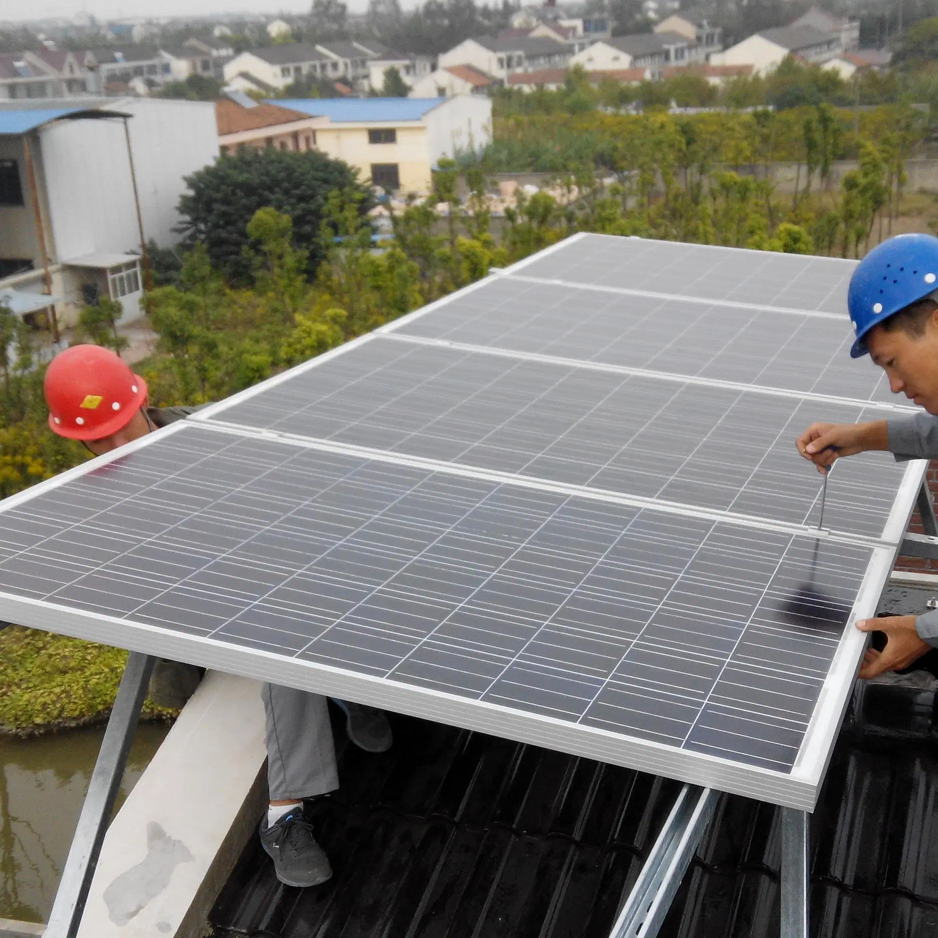 Preço baixo 5 kw 220VAC 48VDC fonte de alimentação CC solar off-Grid híbrida, Interface do sistema de monitorização remota