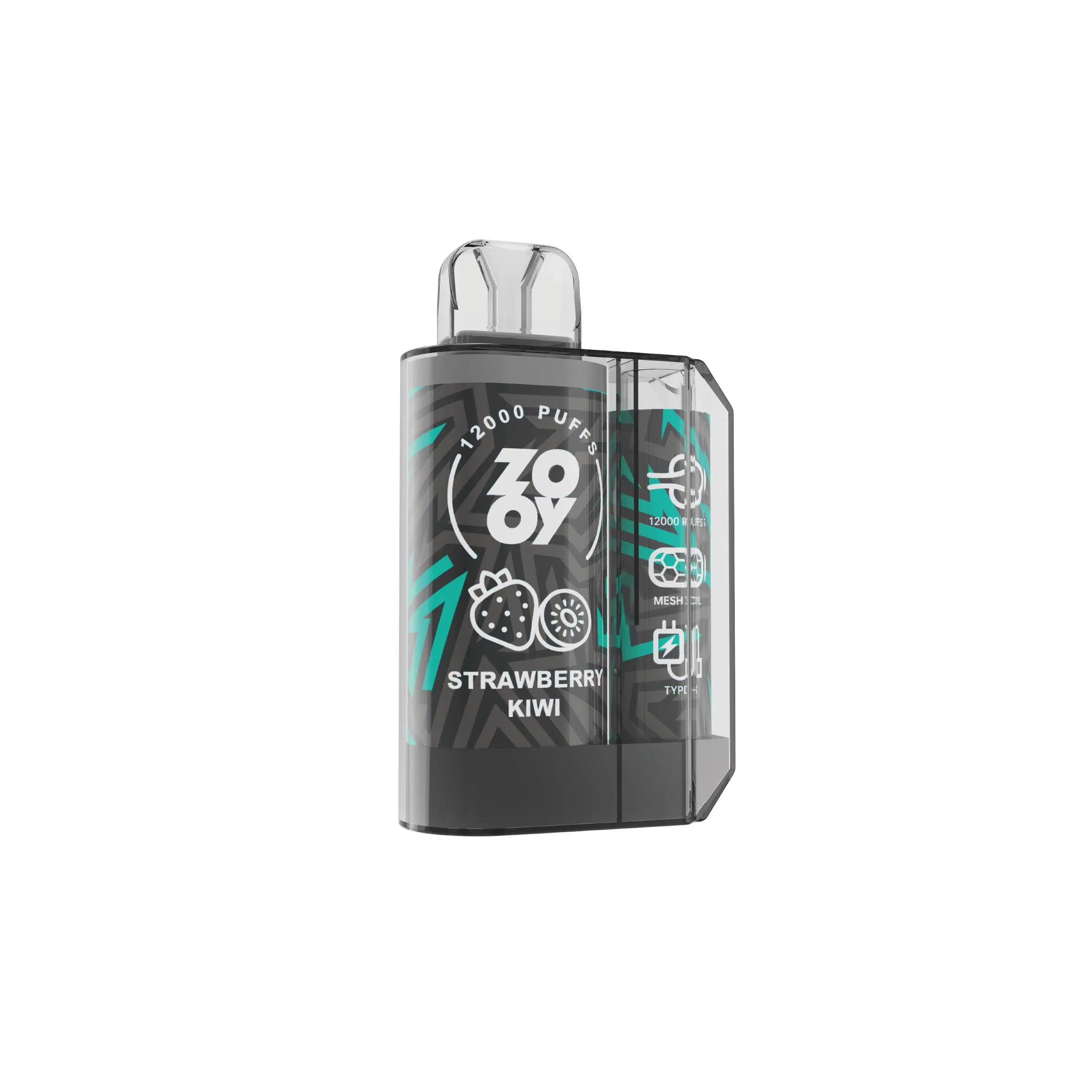 Origina Zooy Mega 12000 650 mAh E Gigarette VAPE CIG Electricidad Embarjables 50mg NIC SAL 21ml Puffs 12K 2023 caliente Venta de la Caja de pañales España