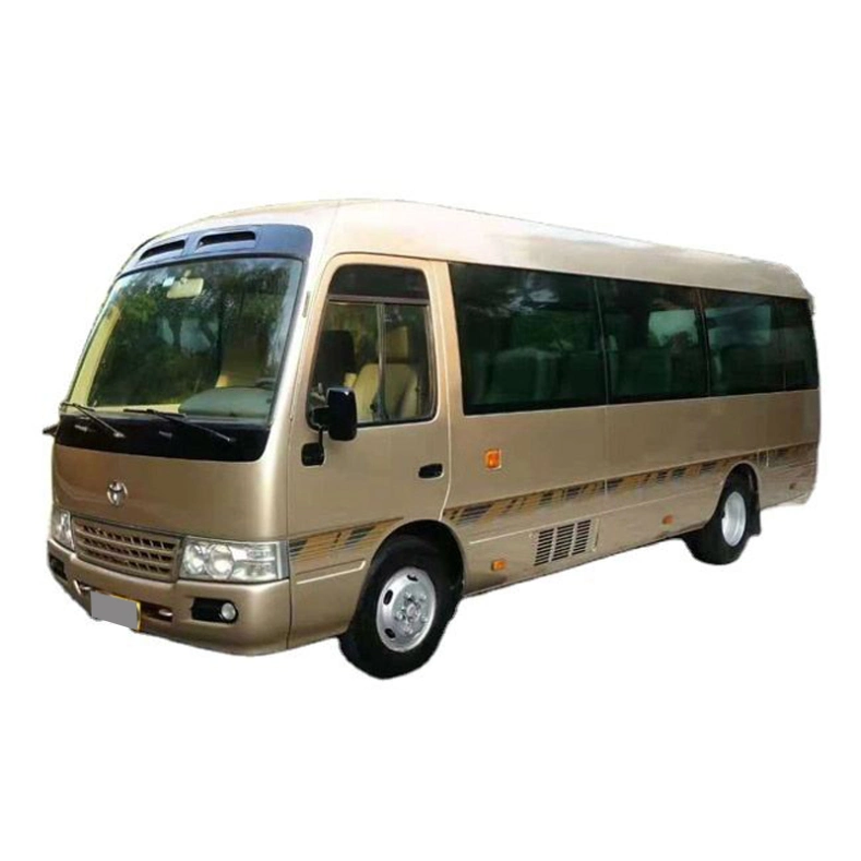 31 Seats 2016 Year Used Feiyan Coaster Bus Left Hand Steering Used Mini Bus Coaster Bus with Electric Engine