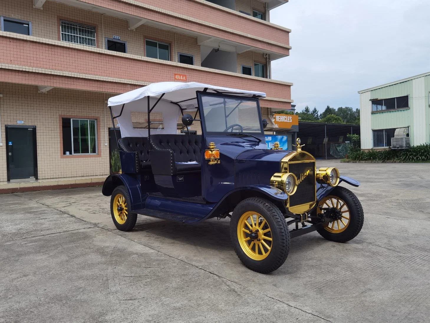 Model T 1925 Prices Electric Classic Golf Cart Antique Sightseeing Car on Sale