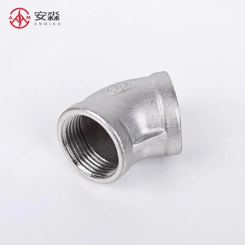 Anmiao Stainless Steel 45 Degree Elbow Female Thread 150lb