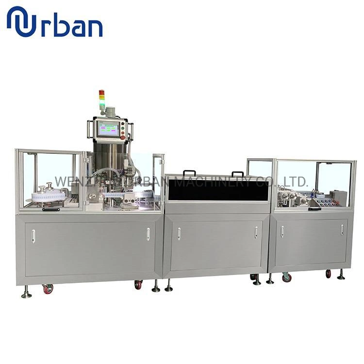 High Speed Full Automatic Suppository Filling Machine Production Line