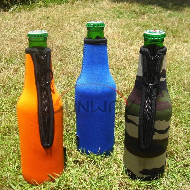 Impressão personalizada isolados em neoprene beber cerveja Suporte para garrafas de bebidas (BC0085)