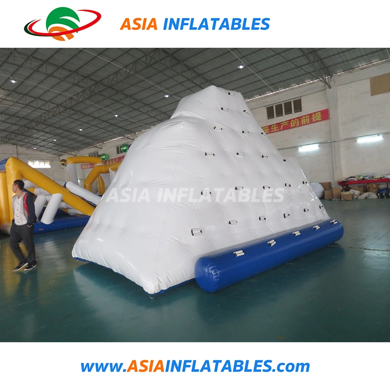 Large Outdoor Jumping Inflatable Iceberg Water Game for Inflatable Amusement Park