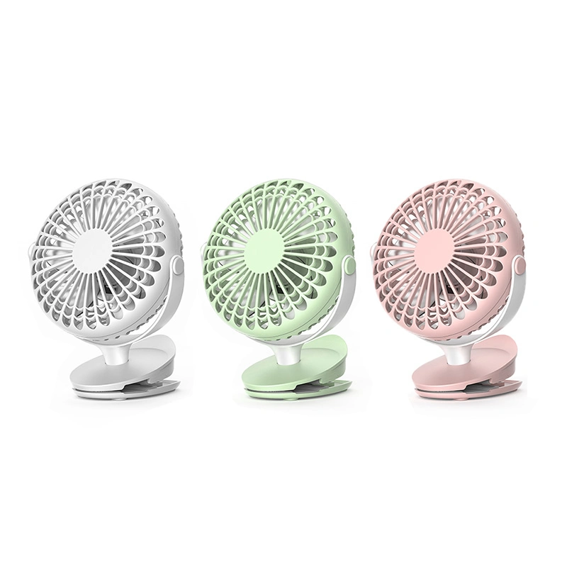 Macarons Style Three Colors Mini Portable Fan for Home Office Travel Table Mini Fan