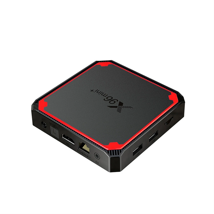 X96 Mini плюс телевизор в салоне 2ГБ 16ГБ X96mini Android 9.0 Smart Tvbox S905W4 2.4G/5Ггц WiFi 4K IPTV Android телевизор в салоне приставку X96 Mini+